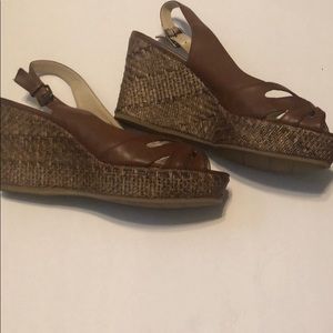 Woman Open Toe Wedges